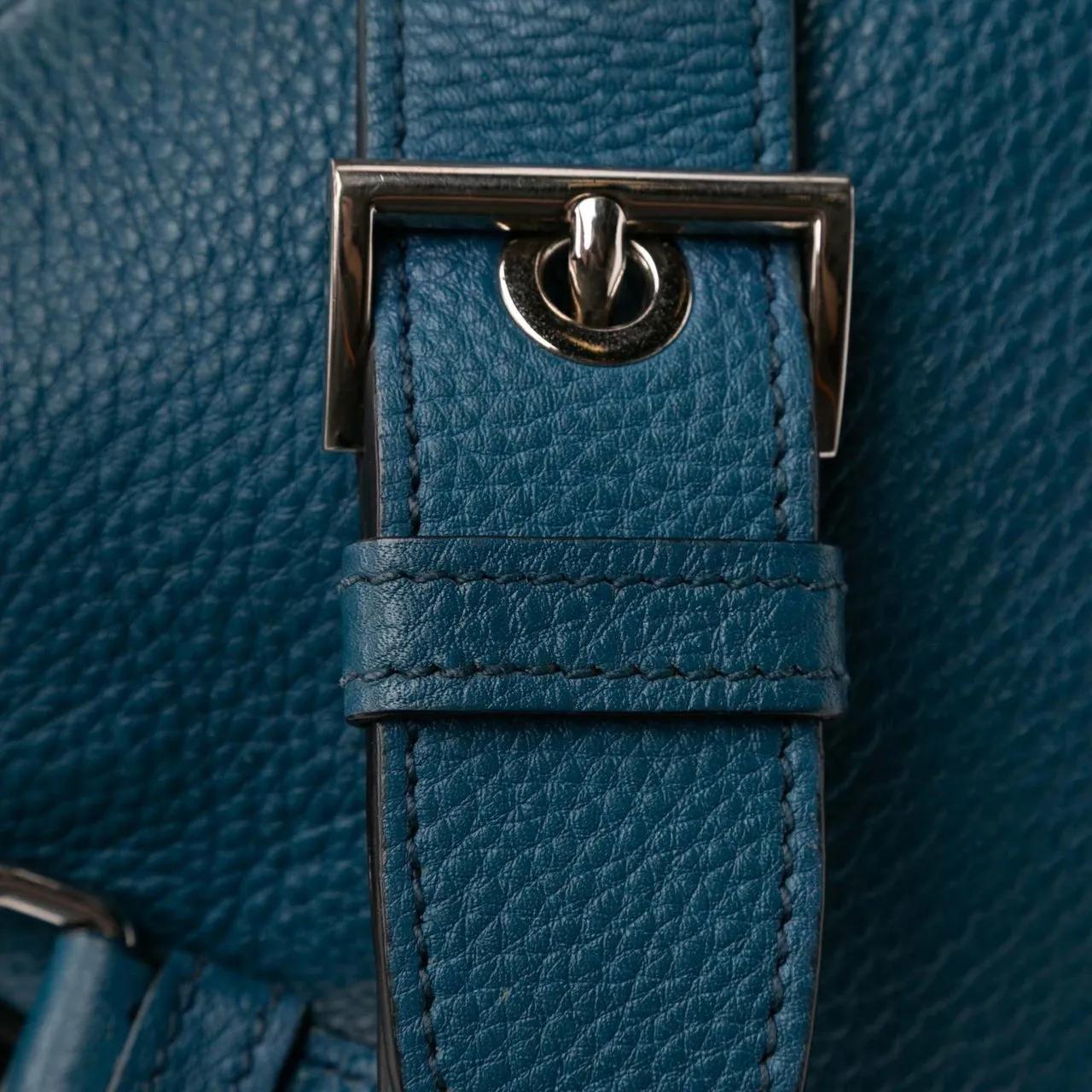 Thumbnail - Prada Hobo Bags - Vitello Daino Shoulder Bag - Gr. unisize - in Blau - für Damen