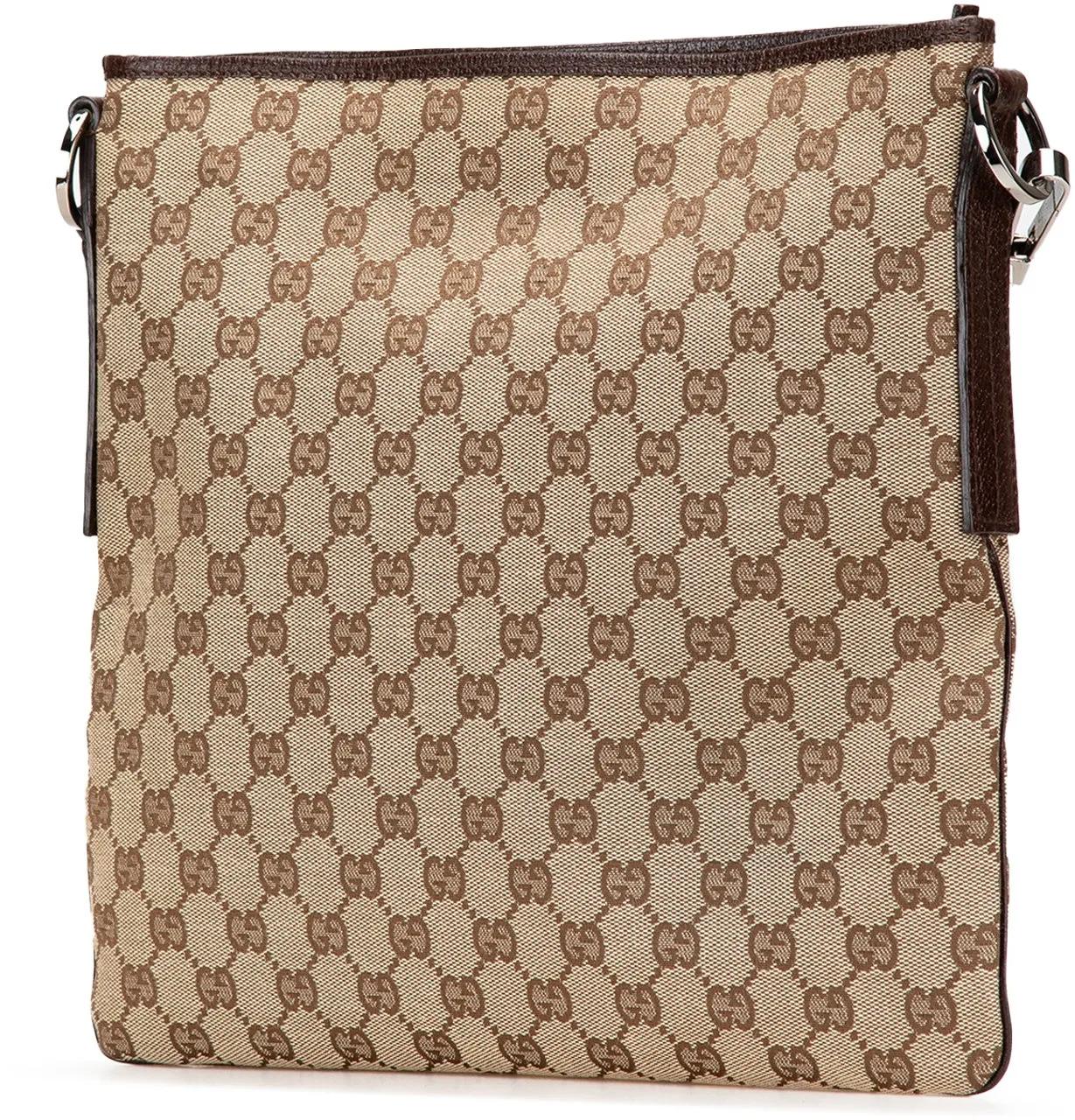 Thumbnail - Gucci Hobo Bags - 2000-2015 GG Canvas Crossbody - Gr. unisize - in Braun - für Damen
