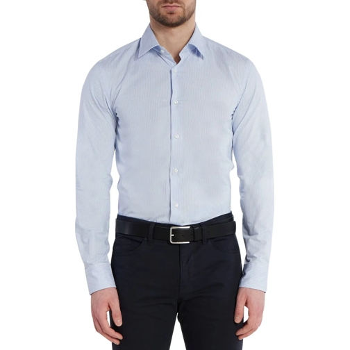 Hugo Hauts décontractés Boss Shirts Blue blau