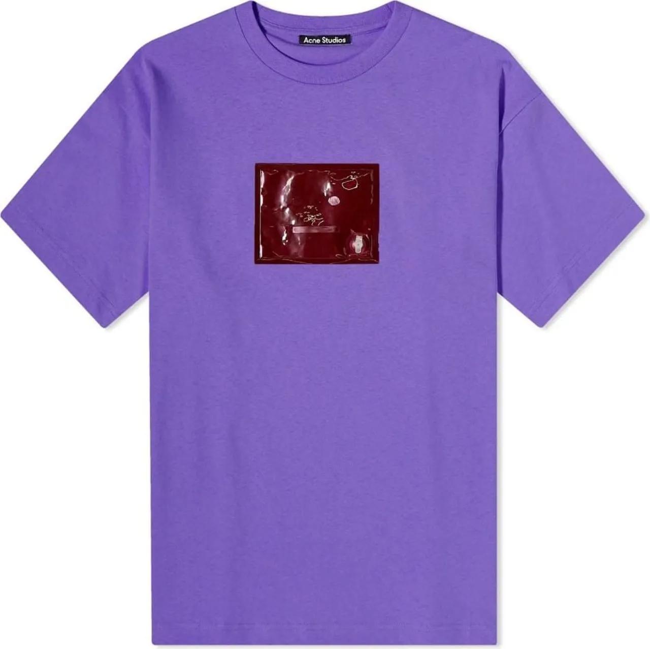 Thumbnail - Acne Studios - Exford Inflate Logo T-shirt - Größe L - orange