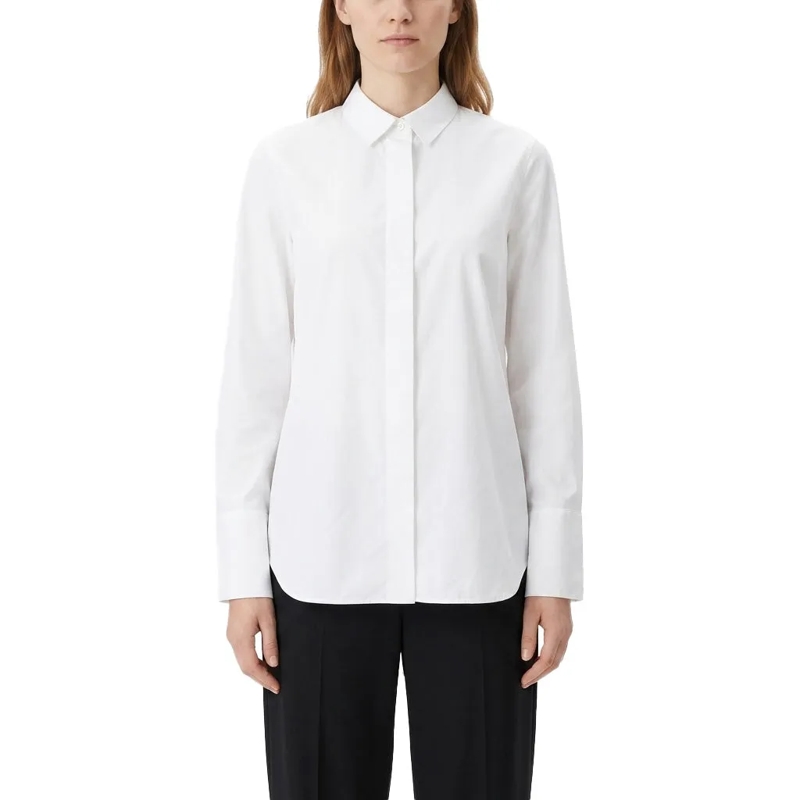 Lis Lareida Bluse Hemdbluse Ellen weiß(Image 2)