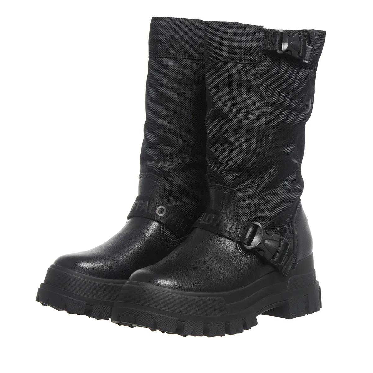 Buffalo Boots & Stiefeletten - Aspha Com On - Gr. 36 (EU) - in Schwarz - für Damen