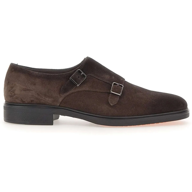 Santoni Schnürschuhe Flat Shoes Brown braun(Image 2)