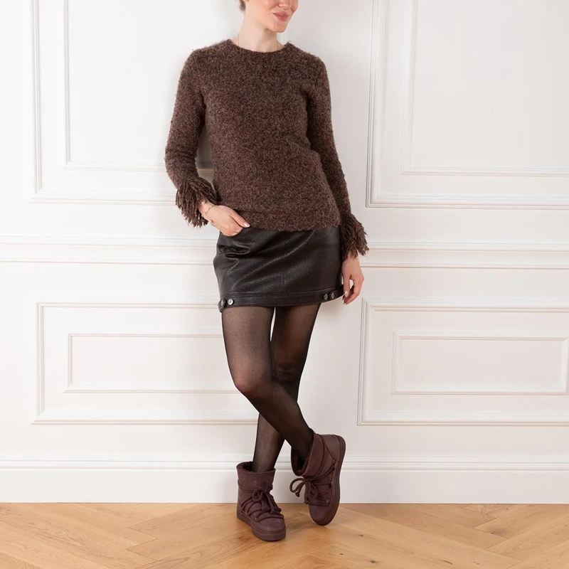 INUIKII Bottes d'hiver Classic Bordeaux(Image 2)