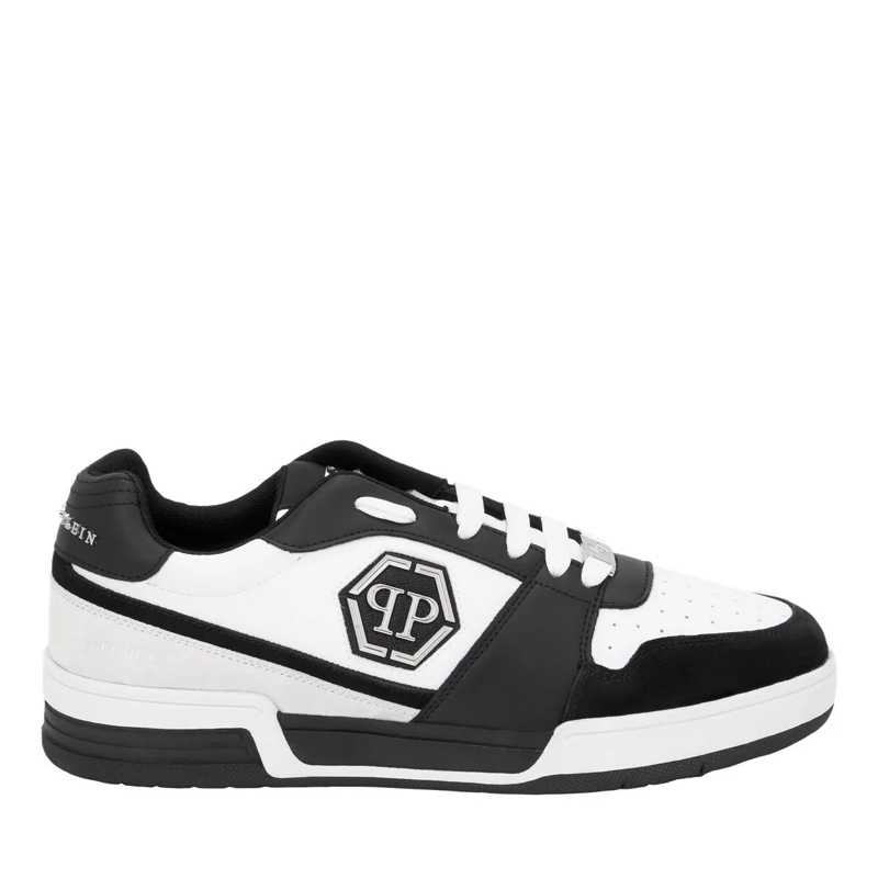 Philipp Plein Low-Top-Sneaker Lo-Top Turnschuhe P-Force 78 weiss