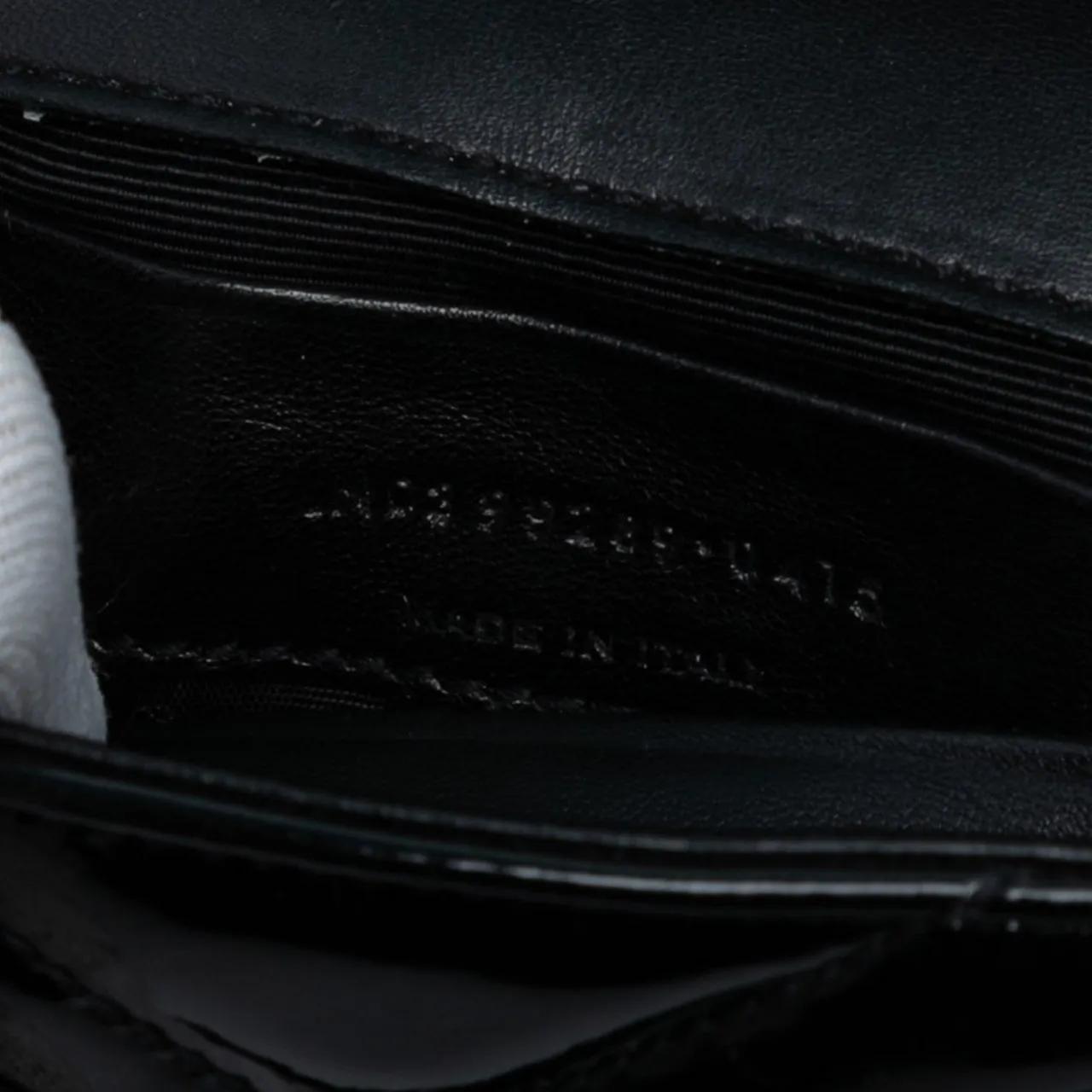 Thumbnail - Saint Laurent Hobo Bags - Baby Patent Chevron Classic Monogram Chain Bag - Gr. unisize - in Schwarz - für Damen