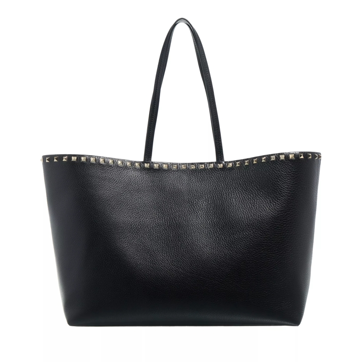 Valentino Garavani Tote Rockstud Nero Shopper