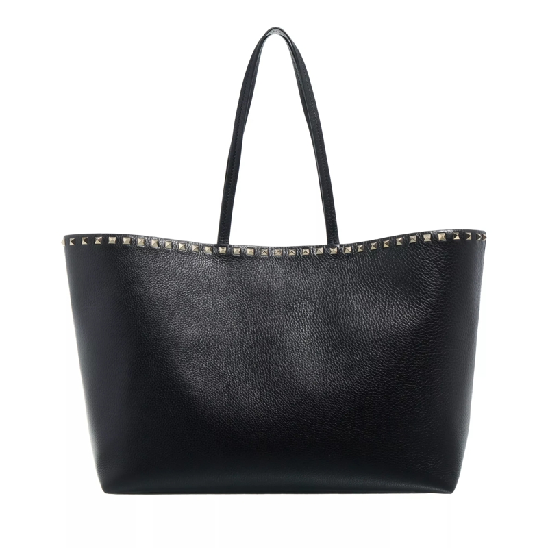 Valentino Garavani Shopping Bag Tote Rockstud Nero