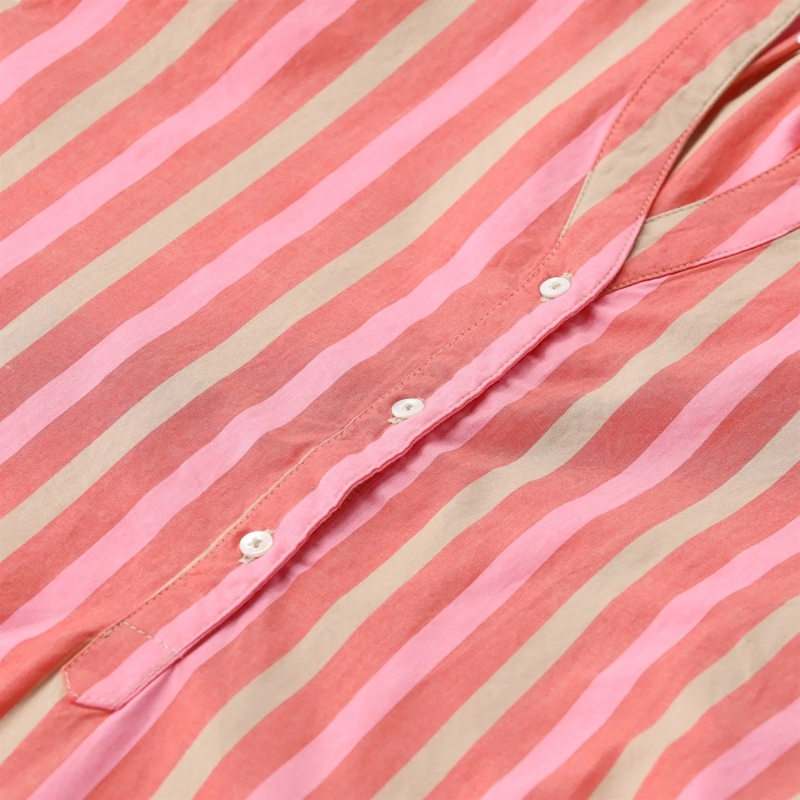 Emily can den Bergh Bluse Gestreifte Bluse rot(Image 3)