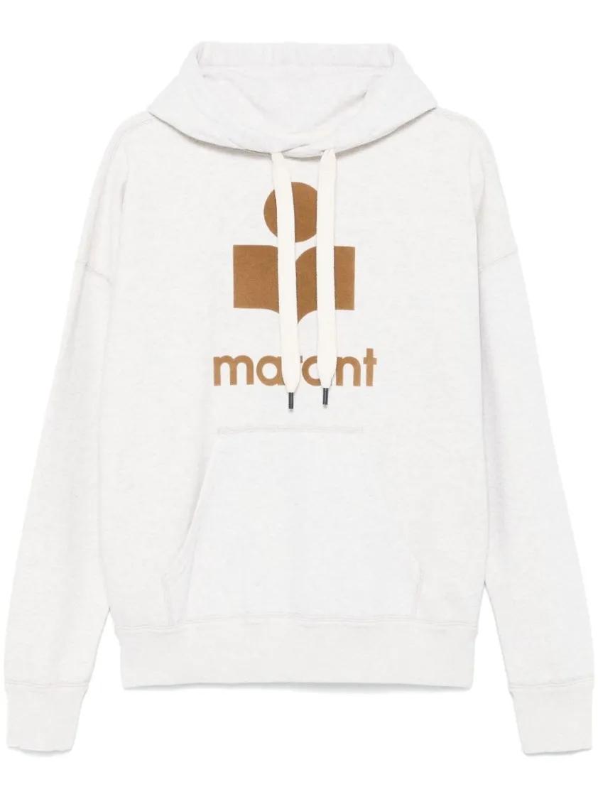 Thumbnail - Etoile Isabel Marant - Light Beige Mansel Hoodie - Größe 34 - weiß