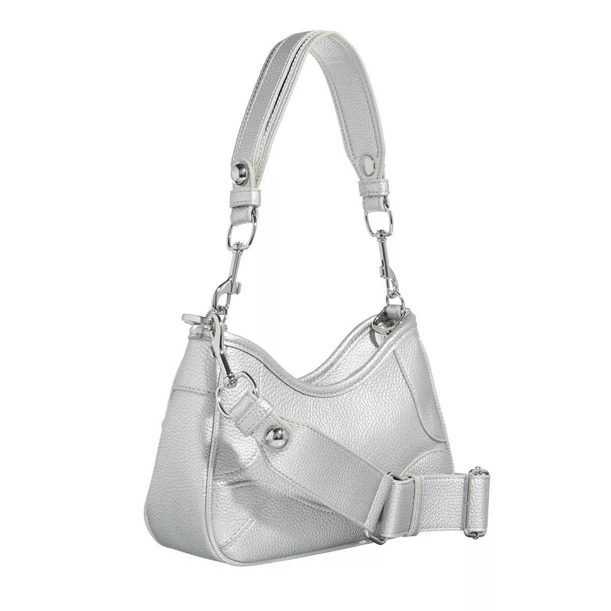 Love Moschino Pochettes Rock'N Love in zilver