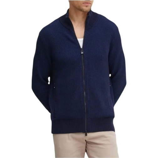 Hugo  Boss Sweaters Blue blau