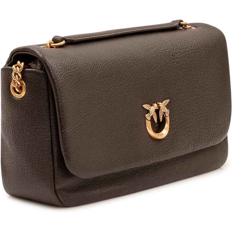 Pinko Schultertasche Click Soft Borsa con Catena braun(Image 3)