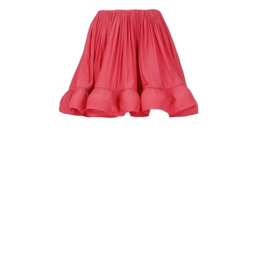 Lanvin  Charmeuse Skirt Pink