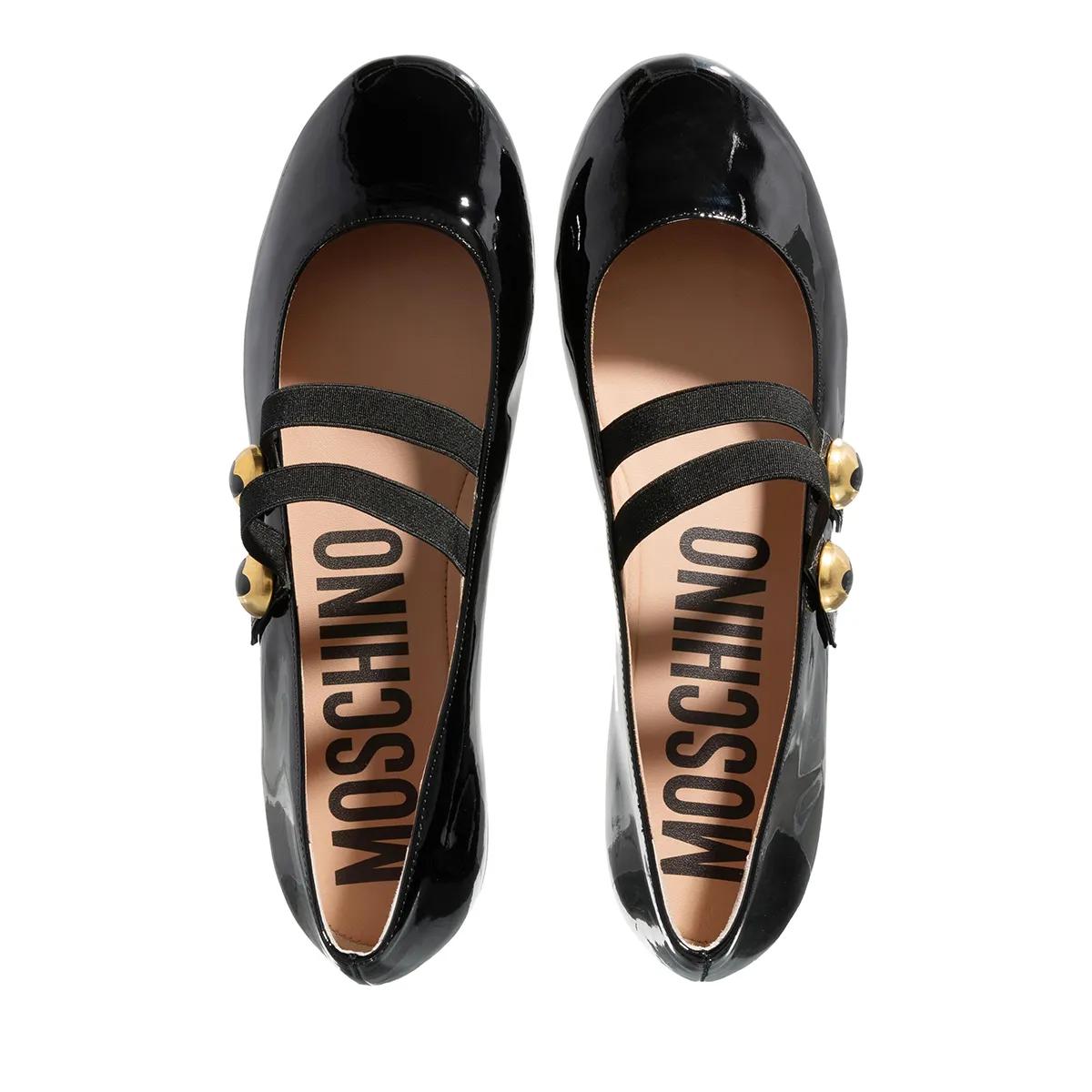 Thumbnail - Moschino Espadrilles - Hearted Button - Gr. 39 (EU) - in Schwarz - für Damen