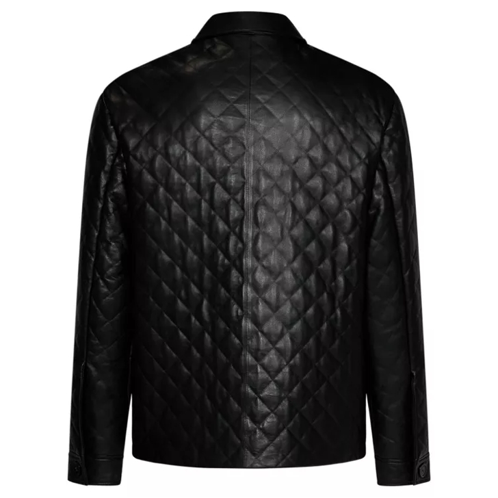 Veste cuir armani new arrivals