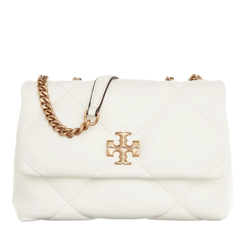 Tory Burch Crossbody Bag Kira Diamond Quilt Small Convertible Shoulder Bag Warm White