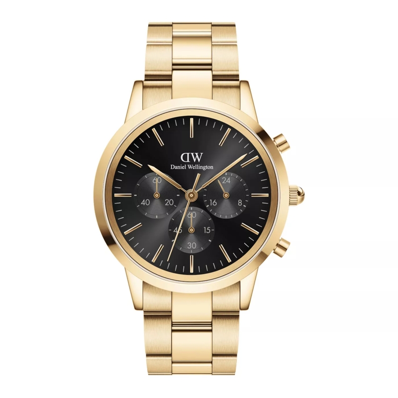 Daniel Wellington Chronograph Inonic Link Uhr Gold