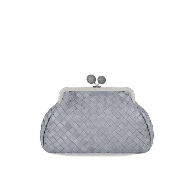 Max Mara Pochette Pasticcino Pancia Medium Nuvola Clutch Blue
