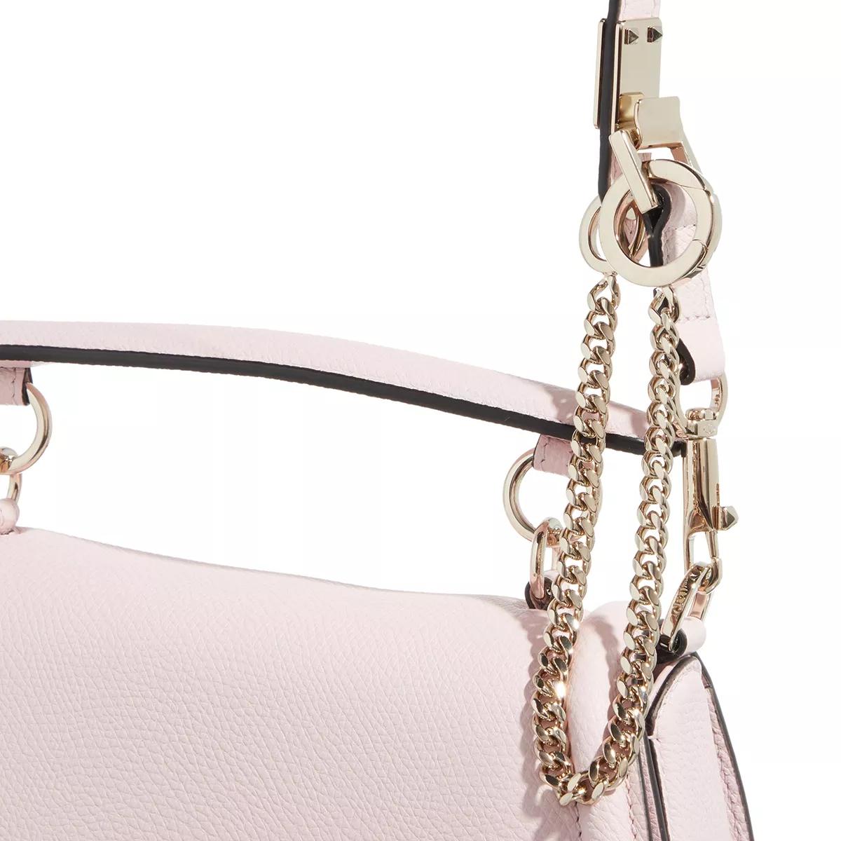 Valentino Garavani Crossbody bags V Sling Sattle Bag in poeder roze