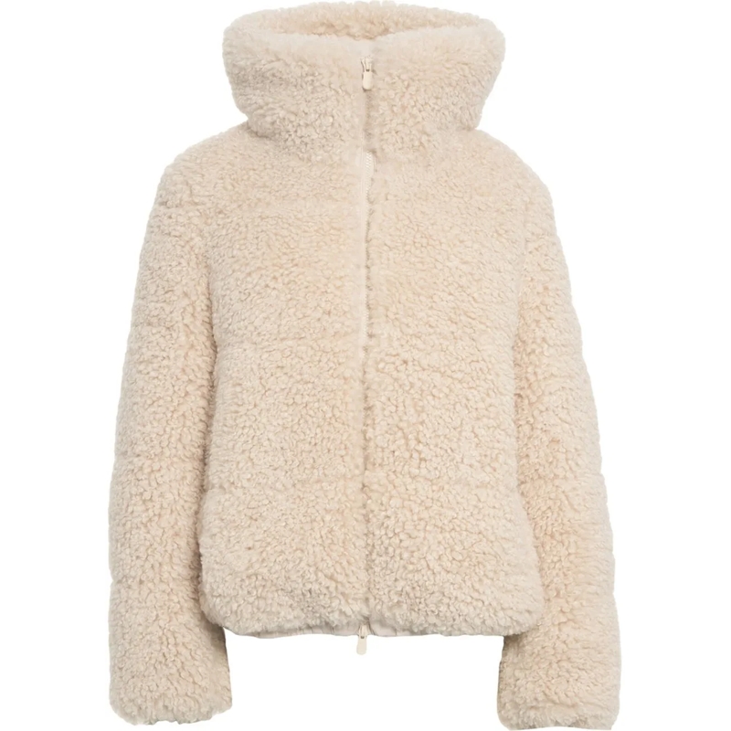 Save the Duck Veste de transition Faux fur jacket 'Curl' beige