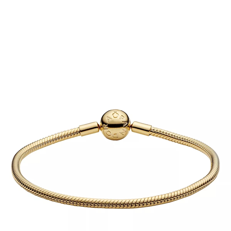 Pandora Armband Moments Schlangen-Gliederarmband Gold(Image 6)