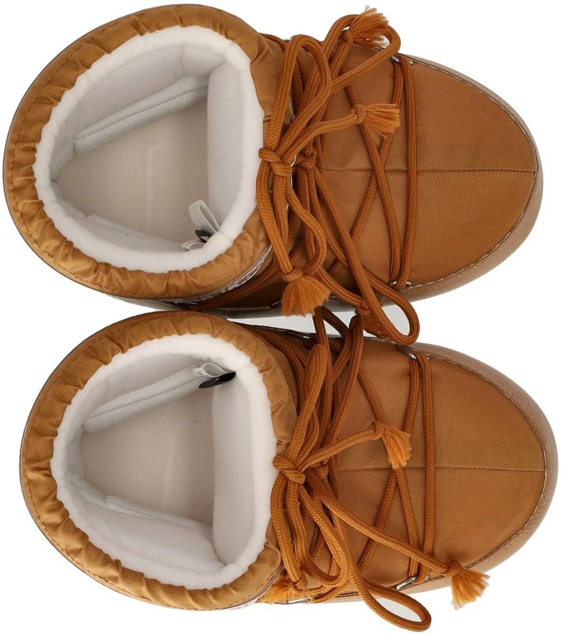 Thumbnail - Moonboot Stiefel - Dames Icon Low Nylon Bruin - Gr. 36_38 - in Braun - für Damen