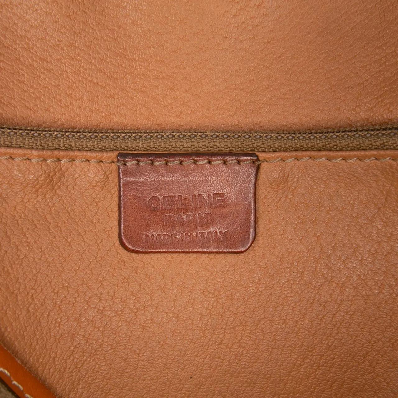 Thumbnail - Celine Shopper - Macadam Coated Canvas Tote - Gr. unisize - in Braun - für Damen