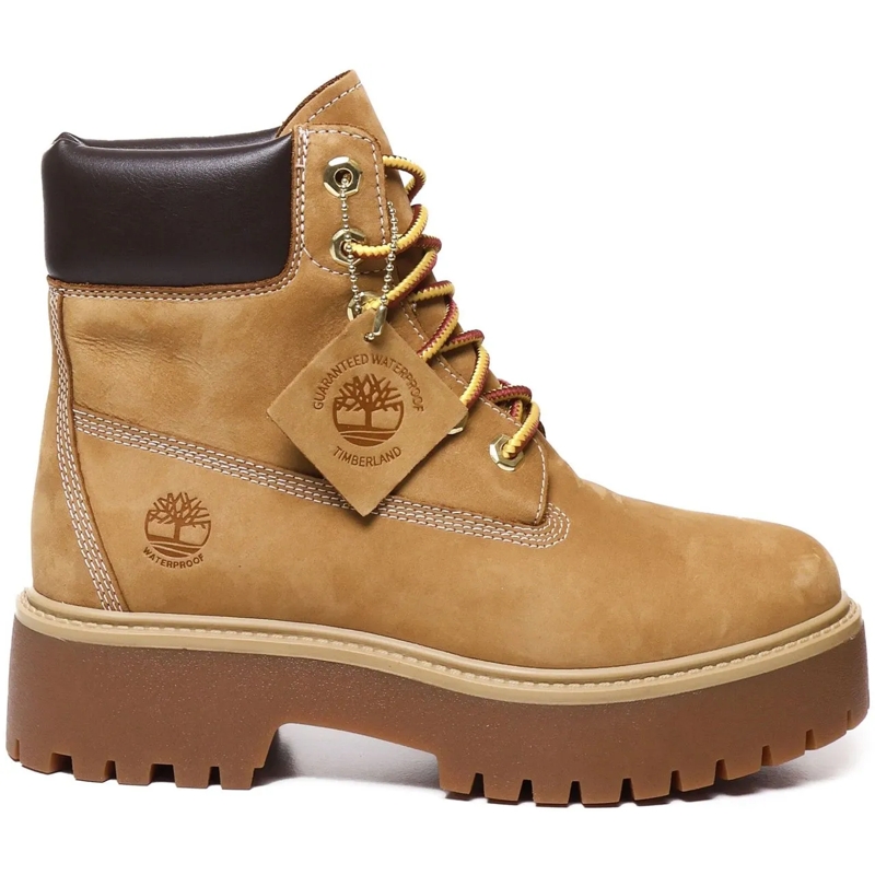 Timberland Stiefel STONE STREET 6 INCH LACE UP WATERPROOF BOOT WHEAT braun