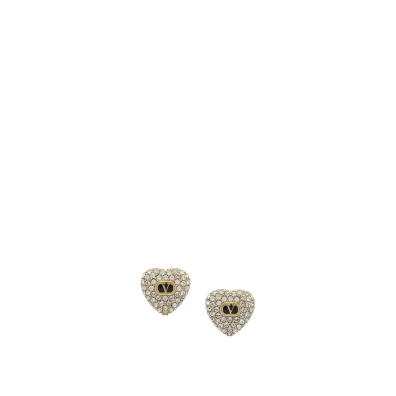 Valentino Garavani Ohrstecker "Coeur Royal" Earrings Gold