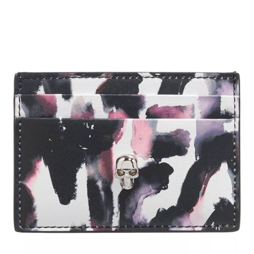 Alexander McQueen Card Holder Multicolor Porta carte di credito