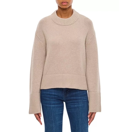 Lisa Yang  Sony Cashmere Sweater Neutrals