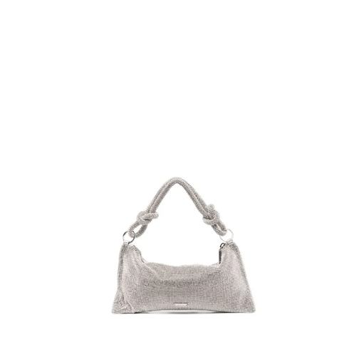 Cult Gaia Crossbody Bag Hera Bag With High-Shine Finish And Knot Detail White