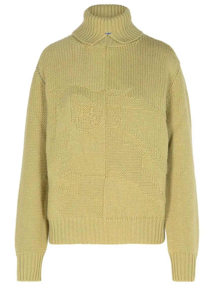 Burberry - Green Cashmere Turtleneck Sweater - Größe S - grün