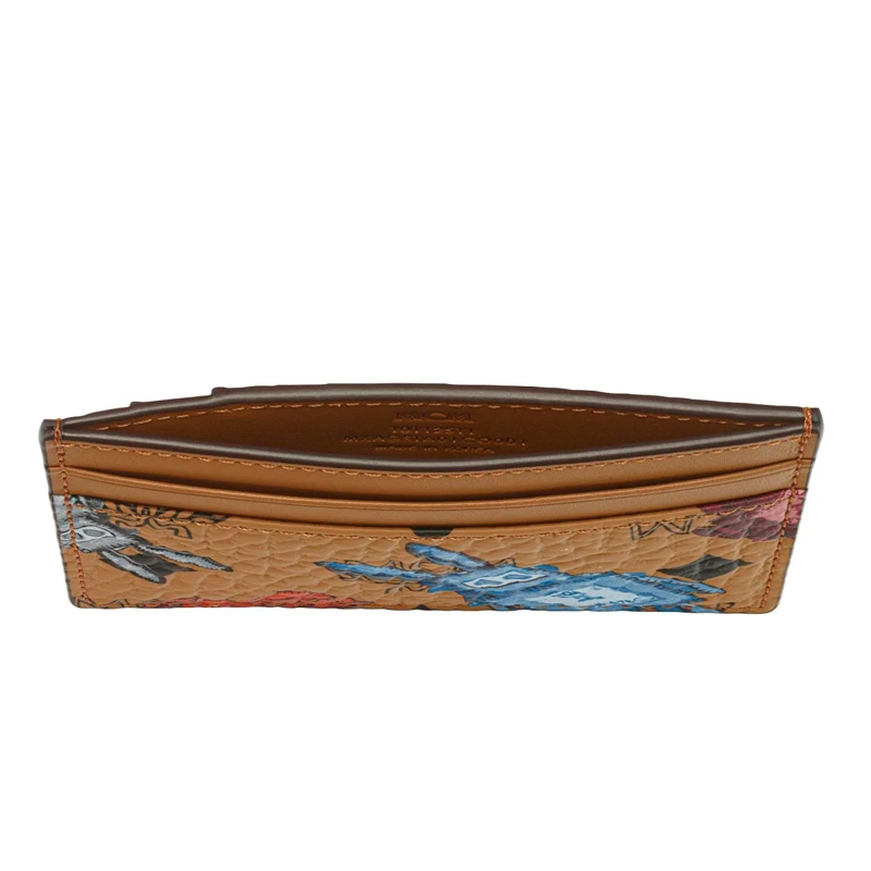 MCM Kartenhalter Aren Visetos Card Case Mni Co Cognac(Image 3)