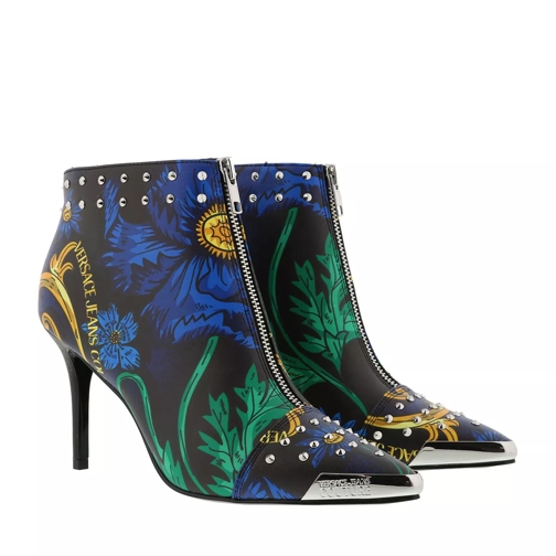Versace Jeans Couture Linea Fondo Chloe High Boot Blue Black Stivaletto alla caviglia