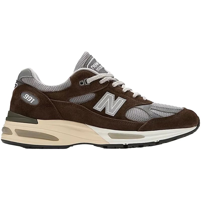 New Balance Low-Top-Sneaker "991V2" Sneakers Brown