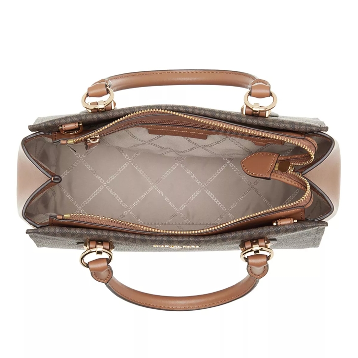 Michael Kors Md Satchel Brown Acorn Tote