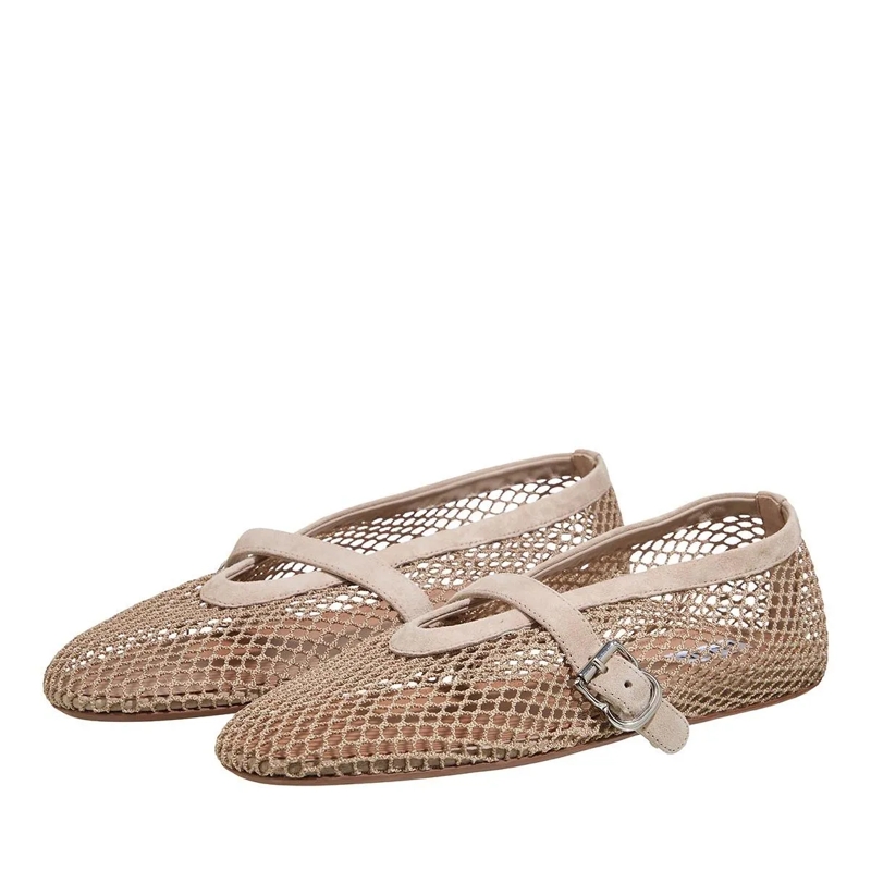 Alaia Ballerinas Ballet Flats Grege(Image 3)