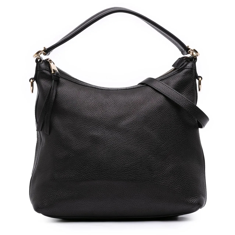 Gucci Schultertasche Small Grained Calfskin Miss GG Satchel schwarz