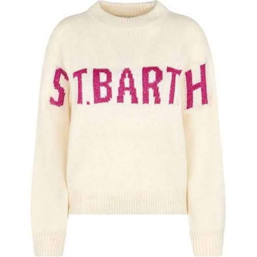 Mc2 Saint Barth Sweatshirts MC2 Saint Barth Sweaters White weiß