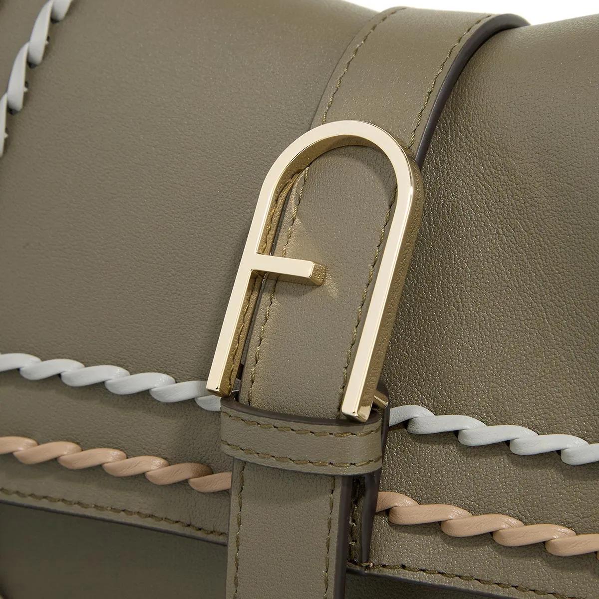 Furla Totes & shoppers Flow M Top Handle in groen