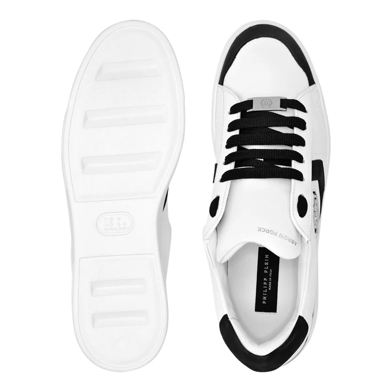 Philipp Plein Low-Top-Sneaker Lo-Top Turnschuhe Arrow Force schwarz(Image 4)
