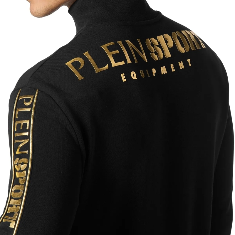 Plein Sport Daunenjacke Jogging-Jacke schwarz(Image 5)