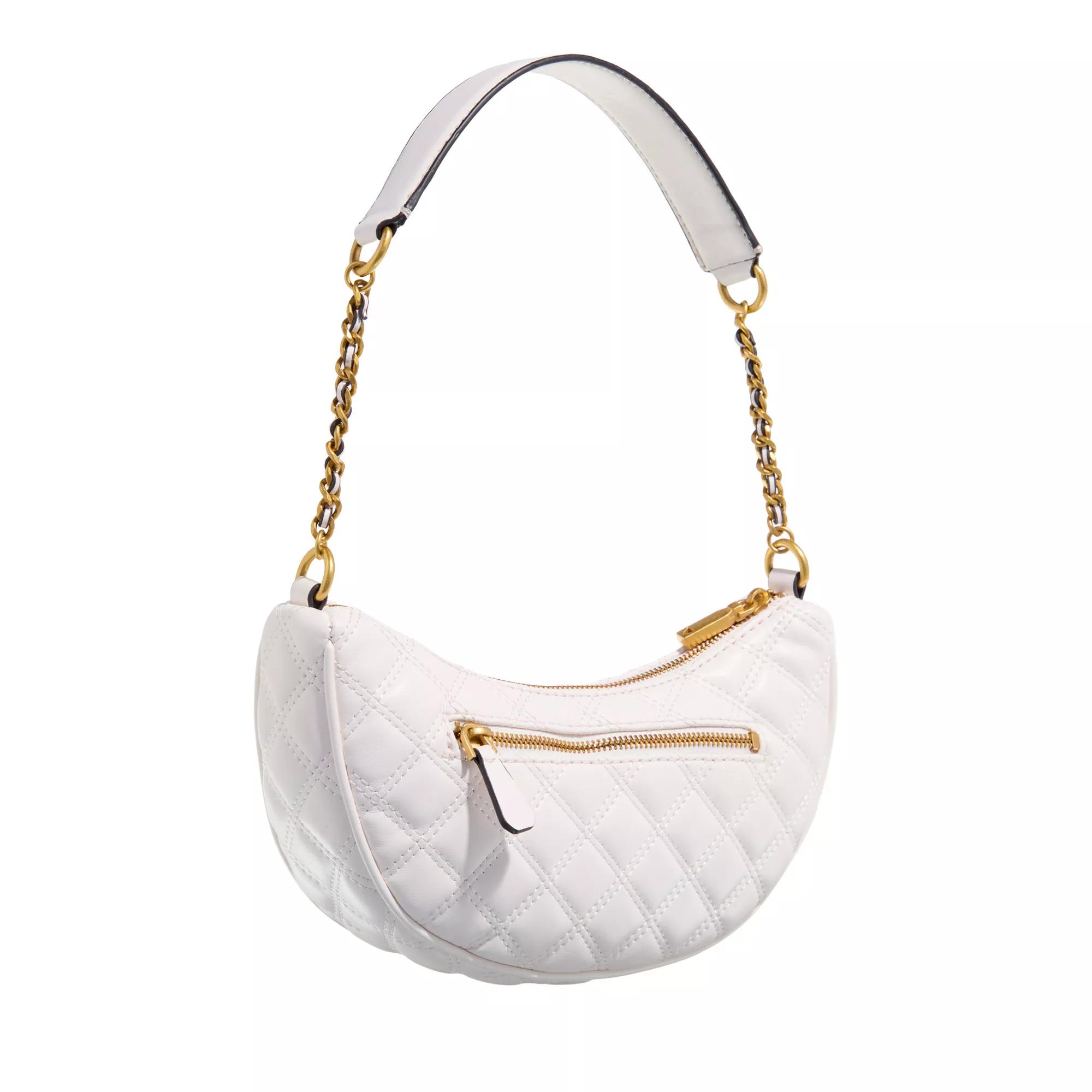 Guess Pochettes Giully Top Zip Shoulder in wit
