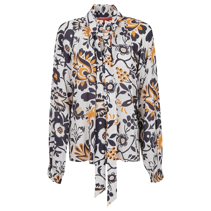 LaDoubleJ Overhemd Multicolor Viscose Shirt Multicolor