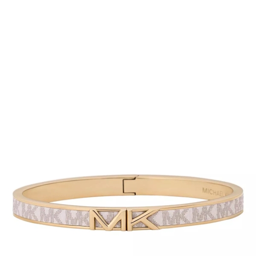Michael Kors Gold-Tone Slim Mott Bangle Bracelet Gold Armreif