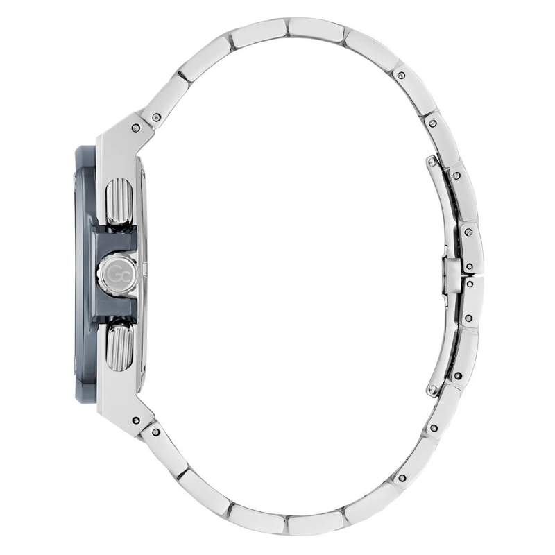 GC Quarzuhr Quarz-Analoguhr Gc Coussin Shape silber(Image 2)