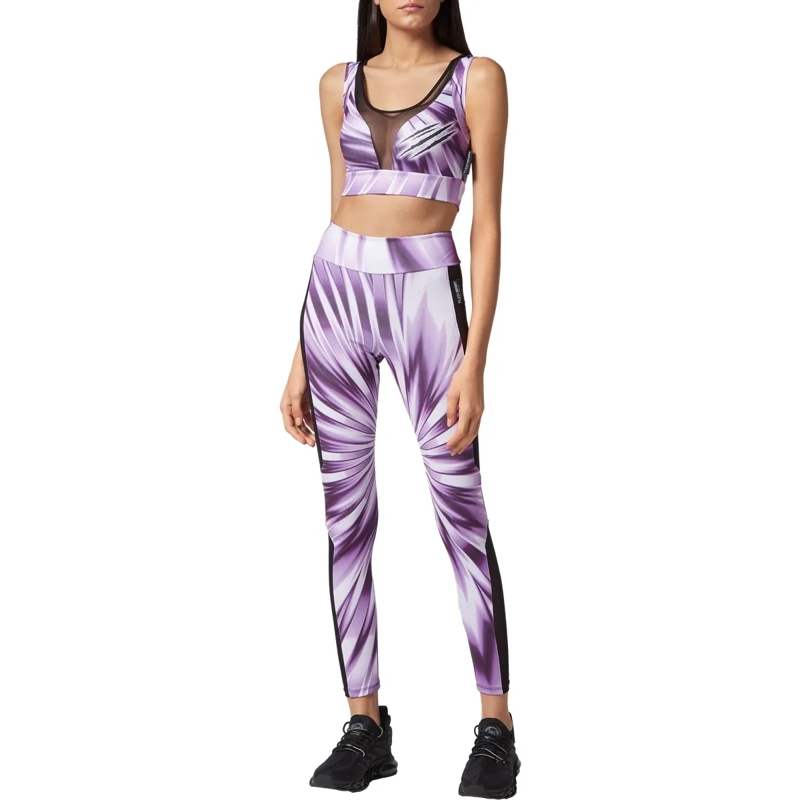 Plein Sport Leggings Sport-Leggings lila(Image 4)