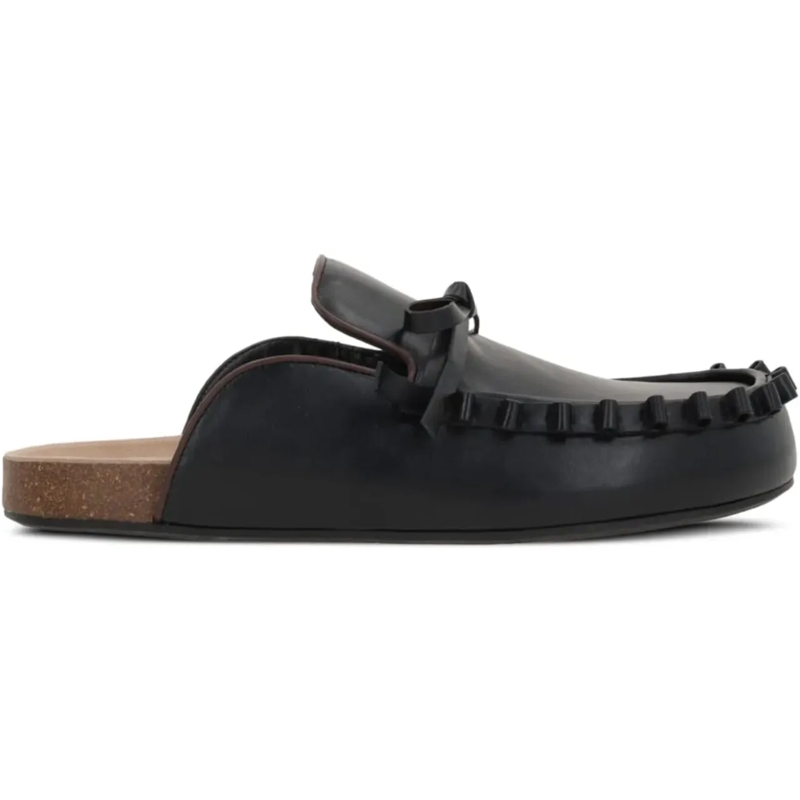 J.W.Anderson Loafer Ruffle Loafer M Black schwarz